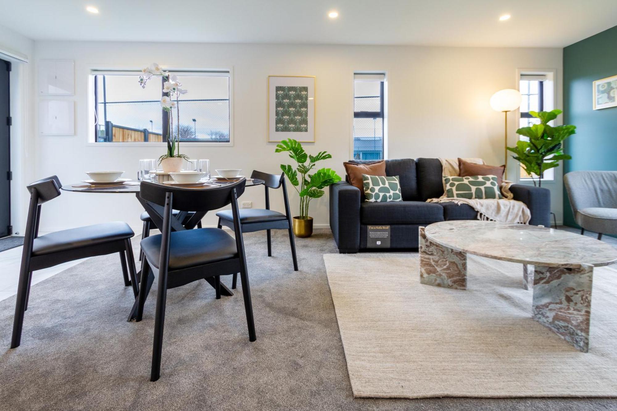 Serene Living 2 Bed With Carpark クライストチャーチ エクステリア 写真