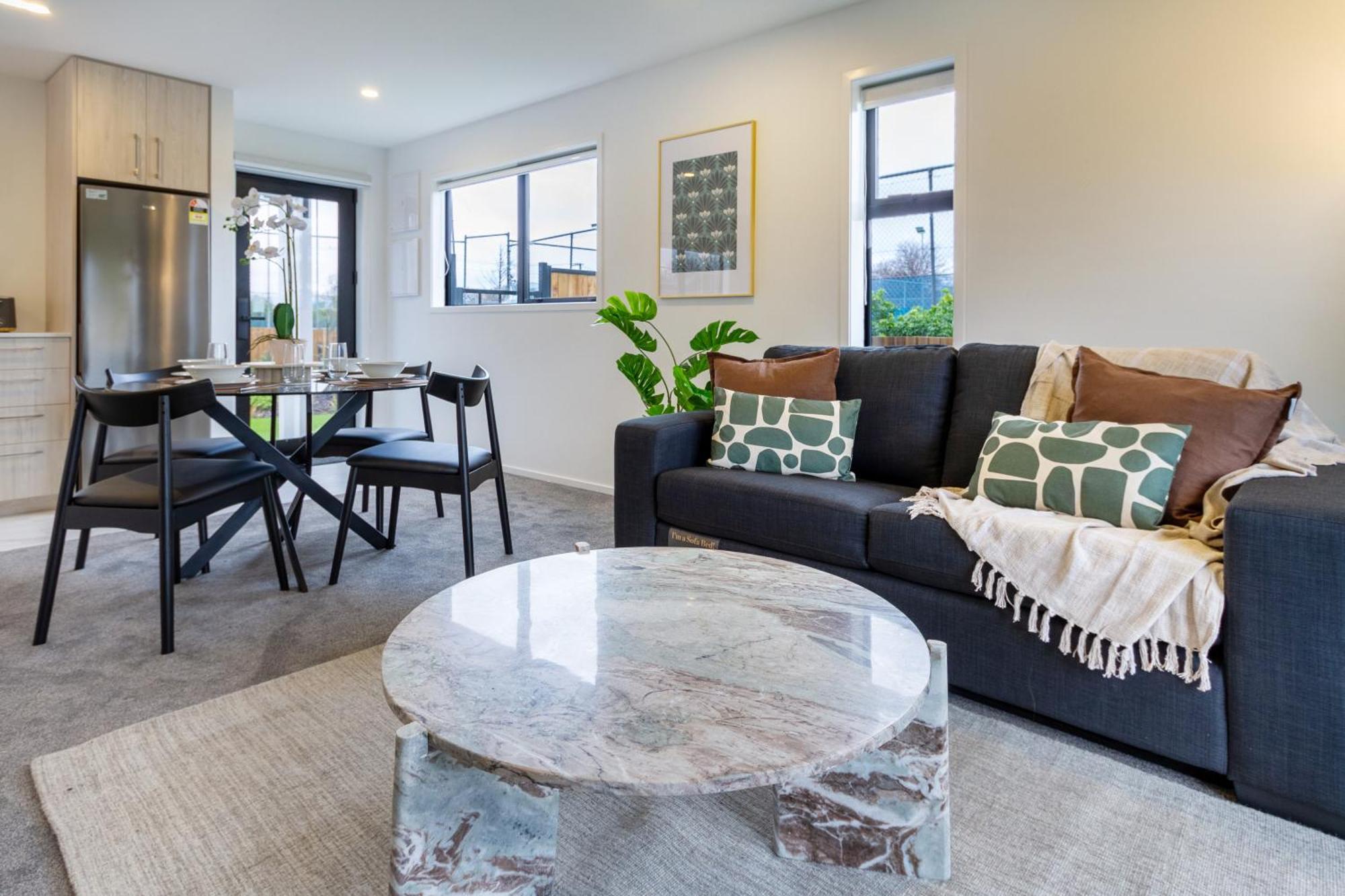 Serene Living 2 Bed With Carpark クライストチャーチ エクステリア 写真