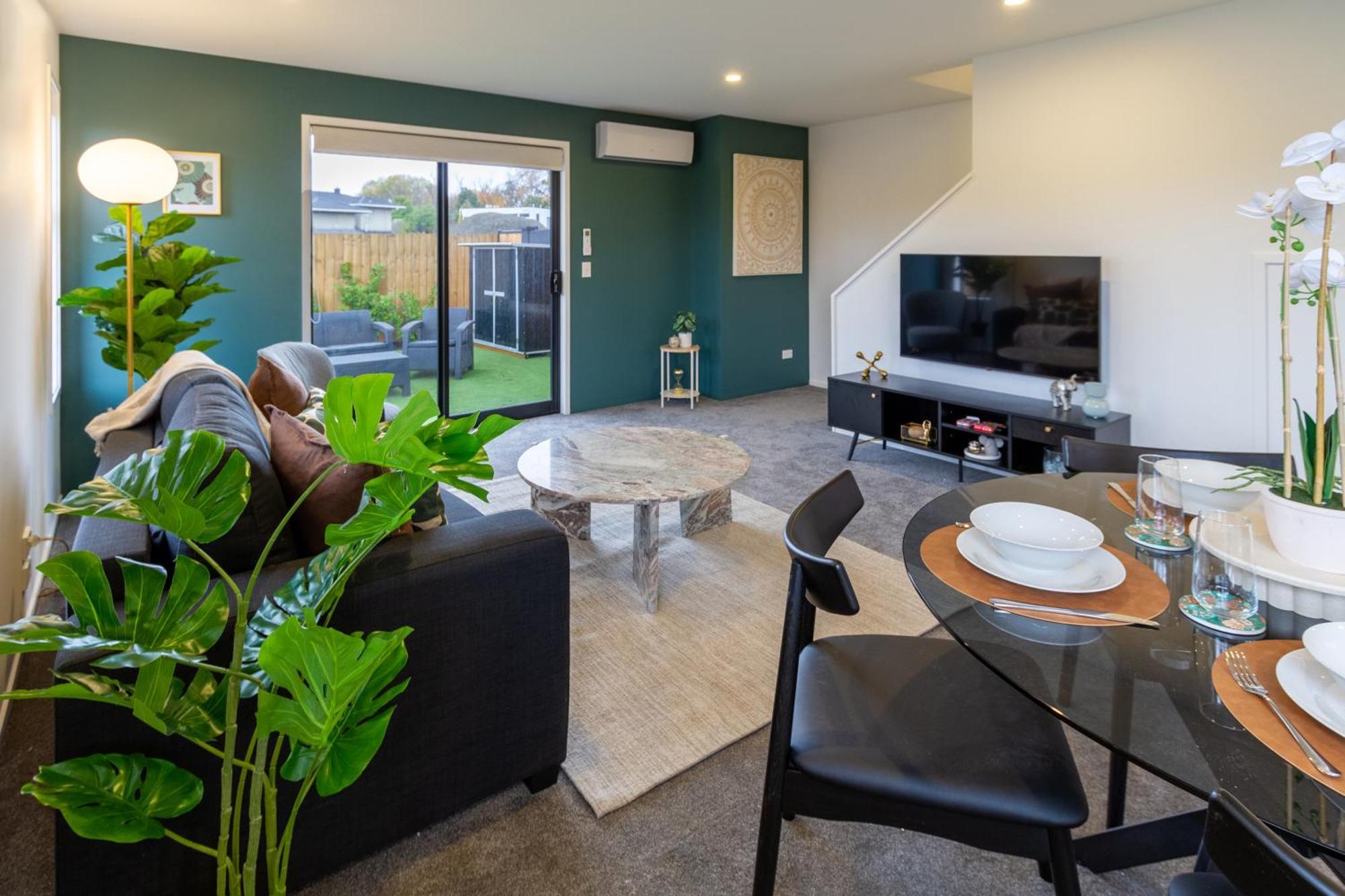Serene Living 2 Bed With Carpark クライストチャーチ エクステリア 写真